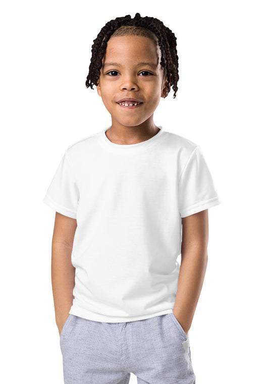 All-Over Print Kids Crew Neck T-Shirt