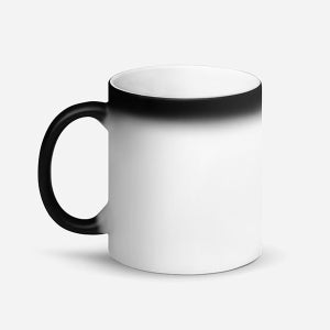 Matte Black Magic Mug