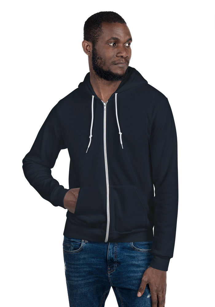 F497W Unisex Flex Fleece Zip Hoodie