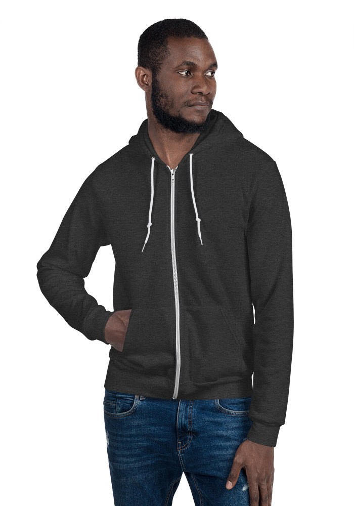 F497W Unisex Flex Fleece Zip Hoodie