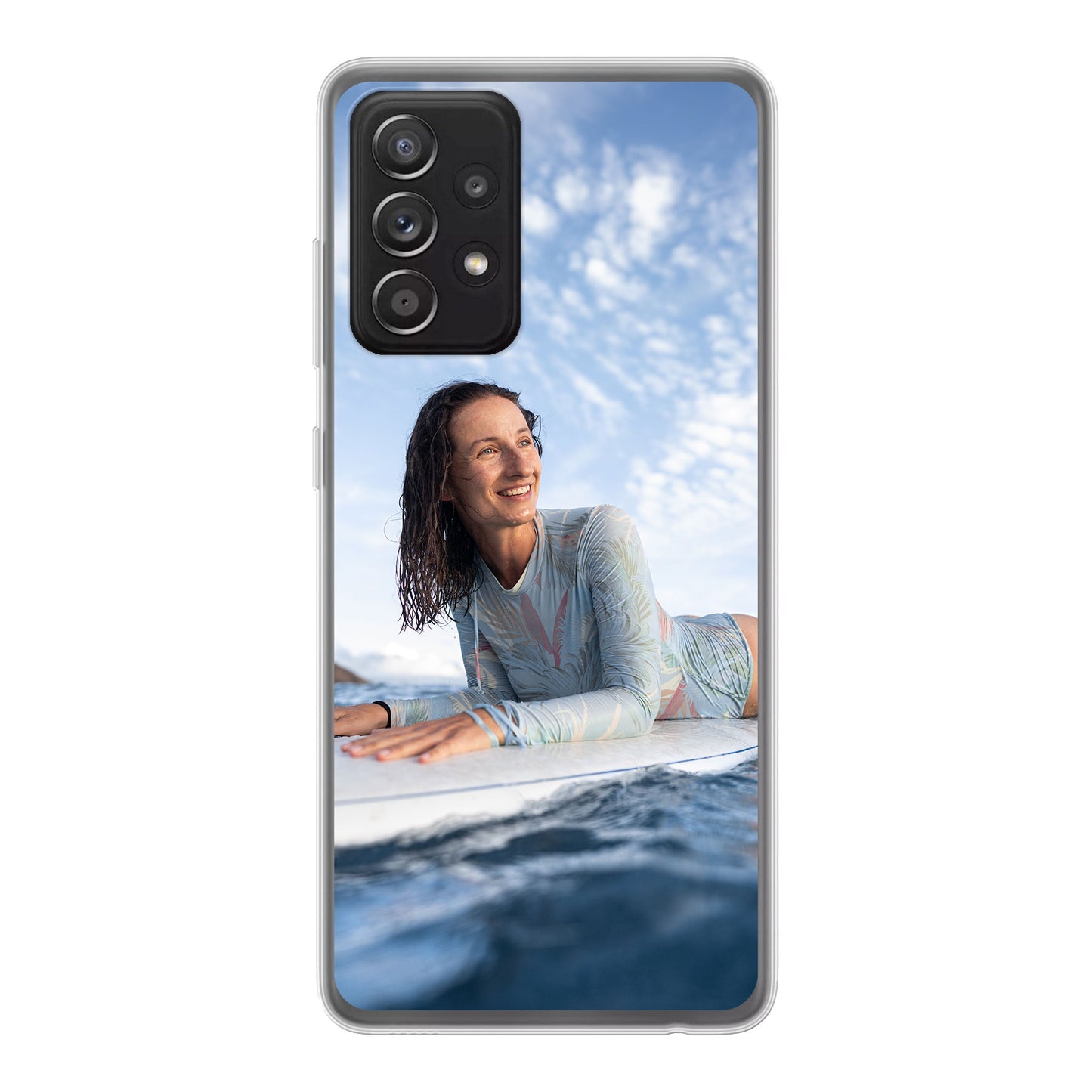 Samsung Galaxy A52 / Galaxy A52 5G / Galaxy A52s 5G Soft case (back printed, transparent)