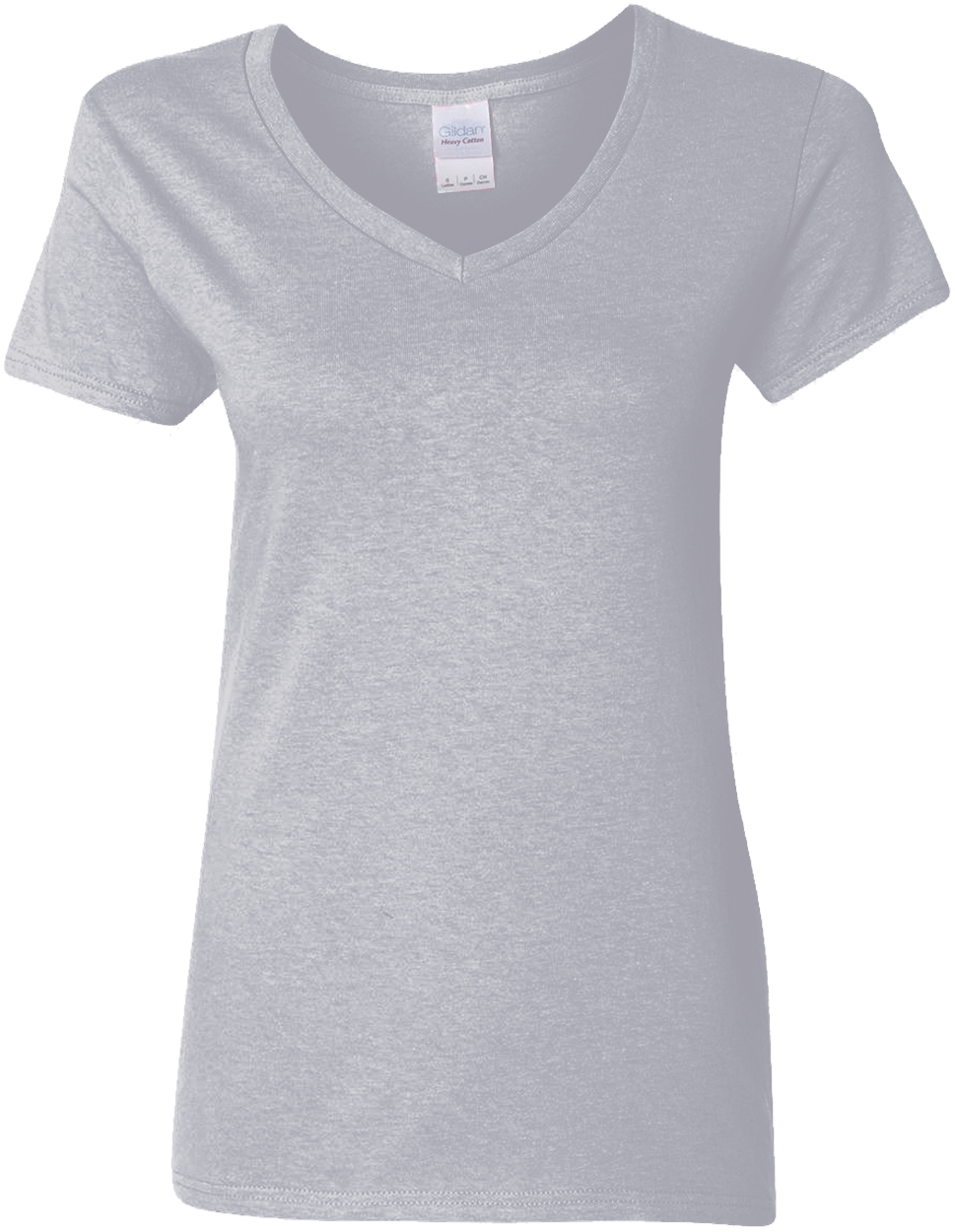G500VL Ladies' 5.3 oz. V-Neck T-Shirt